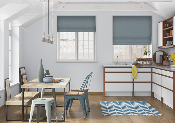 Ashbury, Slate - Roman Blind - Image 5